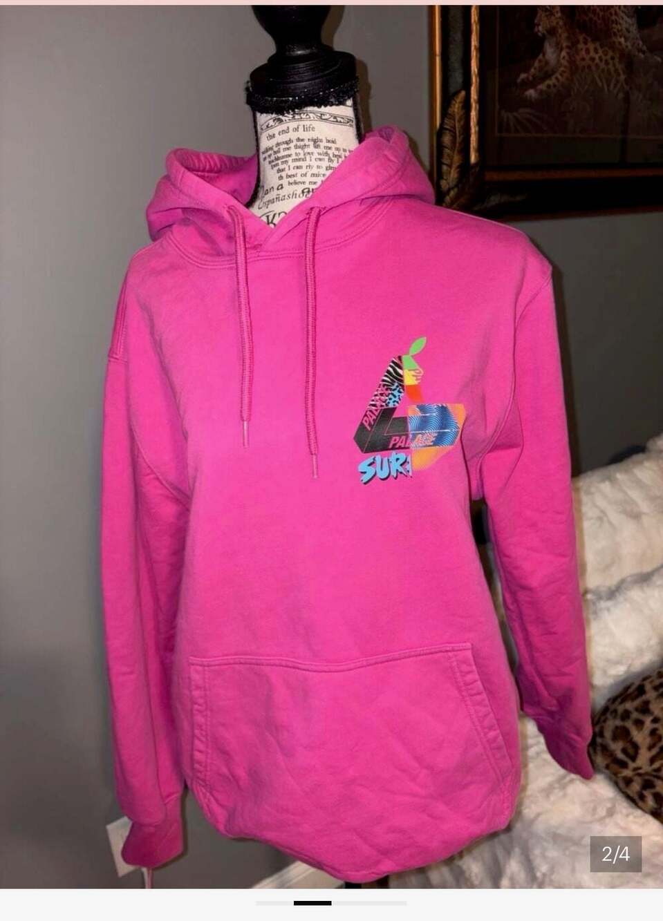 Palace Skateboards Mix Up Hoodie Pink